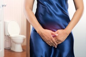 photo of a woman with pelvic floor pain